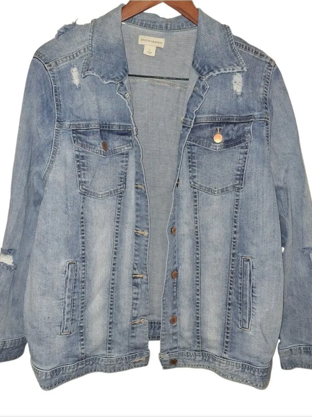 Peyton and Parker Denim Jacket Women's Large